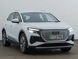 White Used 2024 Audi Q4 e-tron Sport SUV | £32,498 (Super price)