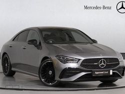Grey Used 2025 Mercedes CLA220 AMG Line Premium Plus Sedan | £35,995 (A bit pricey)