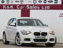 White Used 2015 BMW 116 M Sport Hatchback | £6,495 (Fair price)