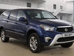 Blue Used 2013 Ssangyong Korando Pickup | £6,500 (Good price)