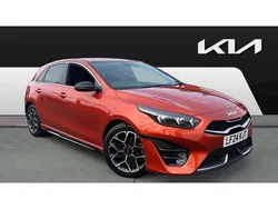 Orange Used 2024 Kia Ceed GT-Line Hatchback | £20,083 (Fair price)