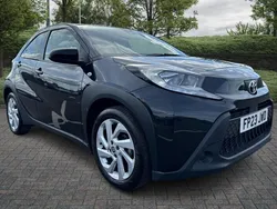Black Used 2023 Toyota Aygo PURE Hatchback | £12,991 (Fair price)