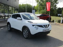 White Used 2018 Nissan Juke Tekna SUV | £8,995 (Fair price)