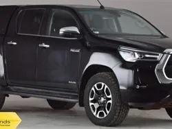 Black Used 2021 Toyota HiLux Pickup | £22,740 (Fair price)