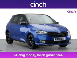 Blue Used 2021 Skoda Fabia Monte Carlo Hatchback | £13,599 (Fair price)