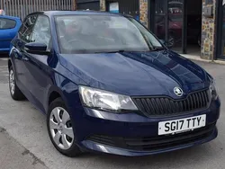 Blue Used 2017 Skoda Fabia Hatchback | £5,000 (Good price)