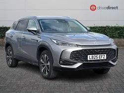 Metallic sterling silver Used 2024 MG HS Trophy SUV | £23,900