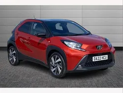Red Used 2022 Toyota Aygo Hatchback | £14,490 (Fair price)