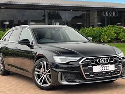 Black New 2025 Audi A6 S-Line Estate | £44,825 (Good price)