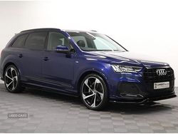 Blue Used 2023 Audi Q7 Black Edition SUV | £46,995 (Fair price)