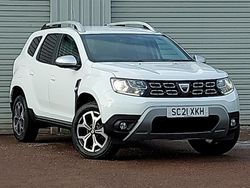 White Used 2021 Dacia Duster Prestige SUV | £10,998 (Fair price)
