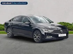 Black Used 2020 VW Passat SEL Sedan | £14,881 (Fair price)