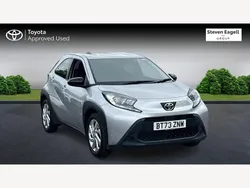 Silver Used 2023 Toyota Aygo PURE Hatchback | £12,188 (Fair price)