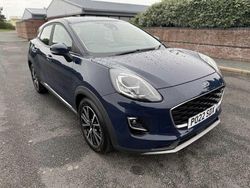 Blue Used 2022 Ford Puma Titanium Hatchback | £14,998