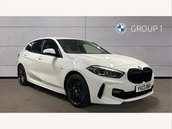 Alpine white Used 2023 BMW 118 M Sport Hatchback | £24,950 (Fair price)