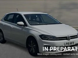 White Used 2019 VW Polo SE Hatchback | £8,798 (Fair price)