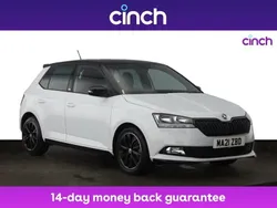 White Used 2021 Skoda Fabia Monte Carlo Hatchback | £13,049 (Fair price)