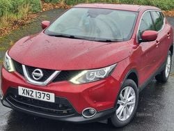Red Used 2017 Nissan Qashqai Acenta SUV | £6,995 (Super price)