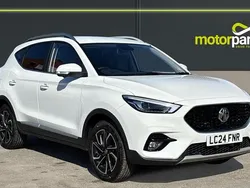 White Used 2024 MG ZS Exclusive Sedan | £15,200 (Fair price)