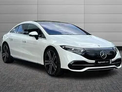 White Used 2024 Mercedes EQS450+ Luxury Sedan | £62,395 (Fair price)