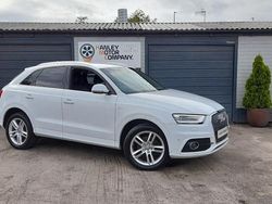 White Used 2014 Audi Q3 S-Line SUV | £9,995 (Good price)