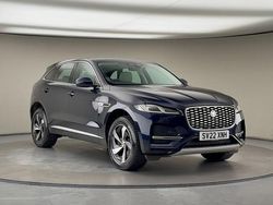 Portofino blue Used 2022 Jaguar F-Pace S SUV | £29,500 (A bit pricey)
