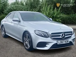 Silver Used 2017 Mercedes E220 AMG line Sedan | £15,299 (Fair price)