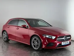 Red Used 2021 Mercedes A250 AMG Line Premium Plus Hatchback | £24,000 (Fair price)