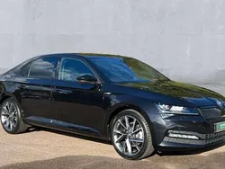 Black Used 2024 Skoda Superb SportlinePlus Hatchback | £26,250 (Fair price)