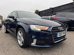 Blue Used 2017 Audi A3 Sportback Sport Hatchback | £9,599 (Good price)