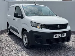 White Used 2023 Peugeot Partner Premium MPV | £14,895 (A bit pricey)