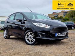 Black Used 2017 Ford Fiesta Zetec Hatchback | £8,888 (Good price)