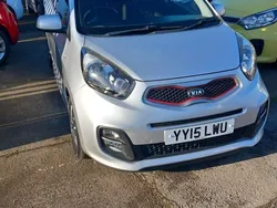 Silver Used 2015 Kia Picanto 2 Hatchback | £5,995 (A bit pricey)
