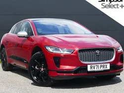 Red Used 2021 Jaguar I-Pace SE SUV | £20,995 (Fair price)