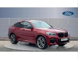Red Used 2020 BMW X4 M Sport SUV | £30,448 (Good price)