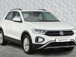 White Used 2022 VW T-Roc Life SUV | £20,595 (Fair price)