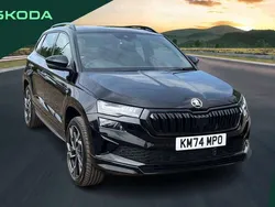 Black Used 2024 Skoda Karoq SportLine SUV | £31,362 (Fair price)