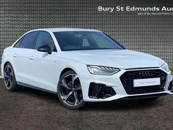 White Used 2024 Audi A4 Black Edition Sedan | £27,741 (A bit pricey)