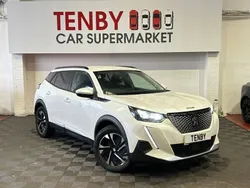 White Used 2021 Peugeot e-2008 Allure SUV | £10,795 (Super price)