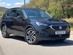 Deep black Used 2021 Seat Tarraco SE Technology SUV | £18,495 (Fair price)
