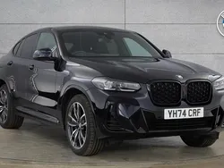 Black Used 2024 BMW X4 M Sport SUV | £45,995 (Fair price)