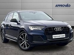 Blue Used 2023 Audi Q7 S-Line SUV | £46,495 (A bit pricey)