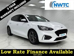White Used 2019 Ford Focus ST-Line Hatchback | £8,095 (Fair price)