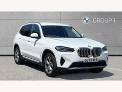 White Used 2023 BMW X3 xLine SUV | £35,990 (Good price)