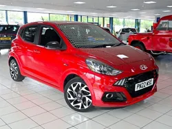 Red Used 2022 Hyundai i10 N Line Hatchback | £13,289 (A bit pricey)