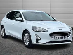 White Used 2020 Ford Focus Titanium Hatchback | £14,750 (Fair price)