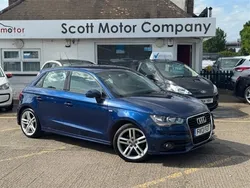 Blue Used 2013 Audi A1 Sportback S-Line Hatchback | £9,499 (Fair price)