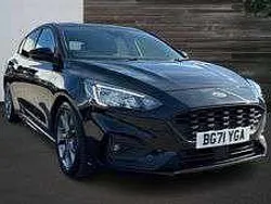 Black Used 2021 Ford Focus ST-Line Hatchback | £12,990 (Good price)