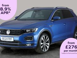 Blue Used 2021 VW T-Roc R-line SUV | £20,461 (Good price)