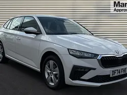White Used 2025 Skoda Scala SE Hatchback | £17,490 (Fair price)